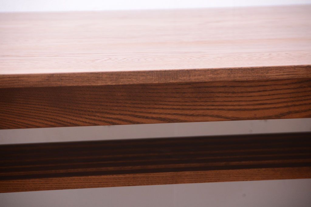 【N様ご成約分】アンティーク　古い木の大きなダイニングテーブル(作業台)