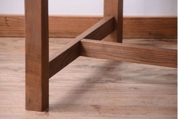 【N様ご成約分】アンティーク　古い木の大きなダイニングテーブル(作業台)