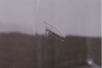 アンティーク雑貨　昭和レトロ　蓋付き!アンティークのガラス瓶(ビン)2個セット