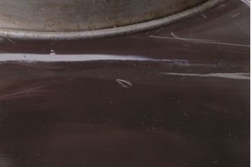 アンティーク雑貨　昭和レトロ　蓋付き!アンティークのガラス瓶(ビン)2個セット