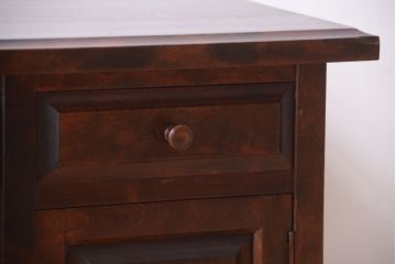 中古　北海道民芸家具　シックな文机(定価約15万円)