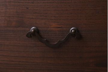 アンティーク家具　和製アンティーク　シンプルな古い木製の箪笥ローボード(衣装箪笥)(2)