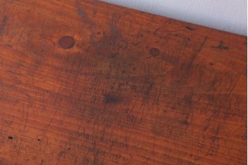 アンティーク家具　古民具・骨董　明治期　脚付き!観音箪笥ローボード(衣装箪笥)