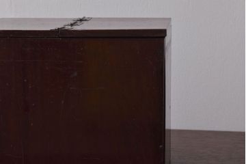 アンティーク雑貨　和製アンティーク　古い木の裁縫箱(小引き出し)