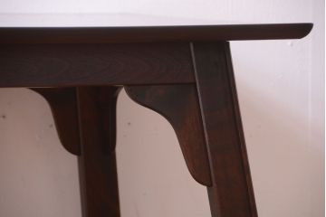 中古　北海道民芸家具　ダイニングテーブル