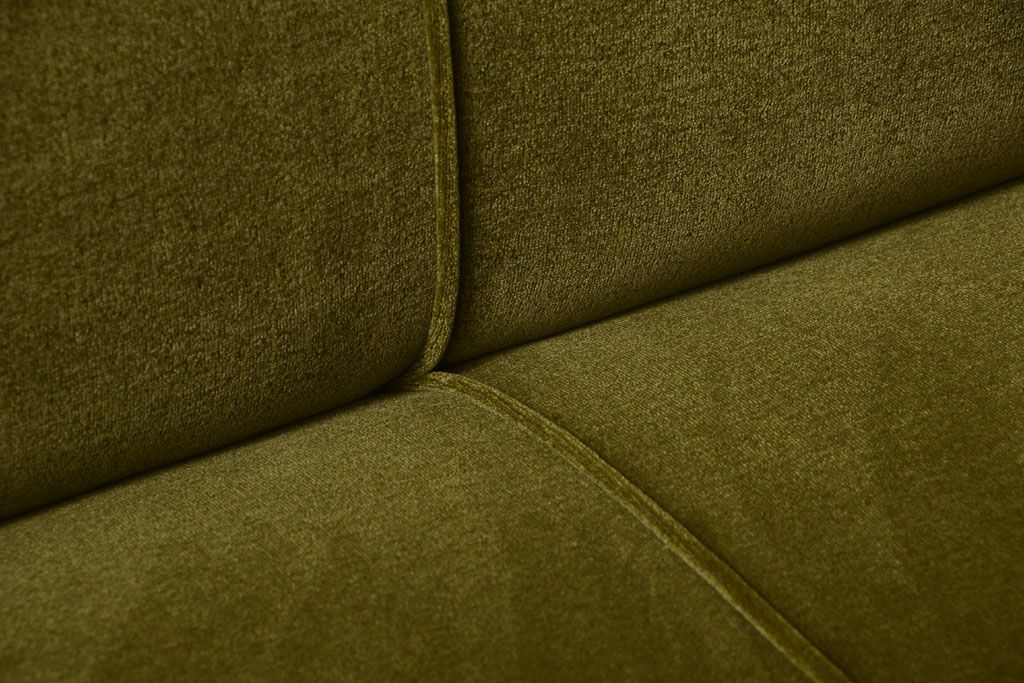 レトロ家具　和製アンティーク　大振りでレトロな3人掛けアームソファ