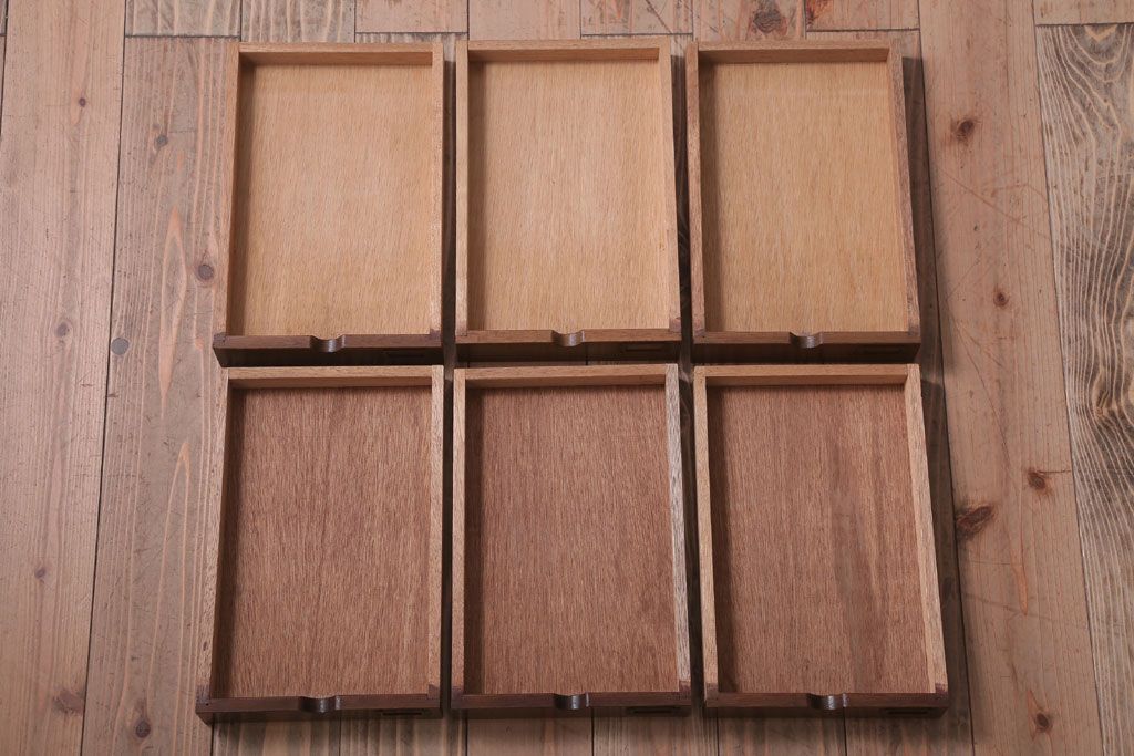 レトロ家具　昭和レトロ　ネームプレート付き!アンティーク小引き出し