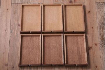 レトロ家具　昭和レトロ　ネームプレート付き!アンティーク小引き出し