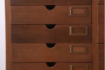 レトロ家具　昭和レトロ　ネームプレート付き!アンティーク小引き出し