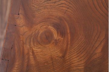 アンティーク家具　和製アンティーク　総欅!美しい杢目の古い小引き出し