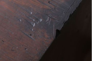 アンティーク家具　古民具・骨董　明治〜大正　古い木の4杯チェスト(引き出し)