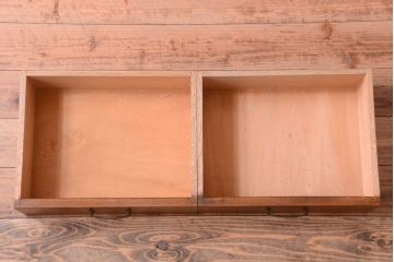レトロ家具　昭和レトロ　前面ナラ材!おしゃれなアンティーク本箱