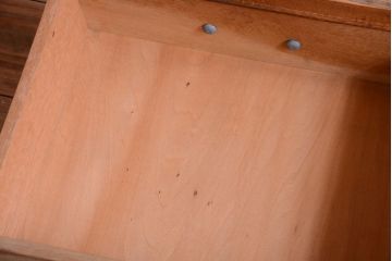 レトロ家具　昭和レトロ　前面ナラ材!おしゃれなアンティーク本箱