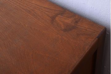 レトロ家具　昭和レトロ　前面ナラ材!おしゃれなアンティーク本箱