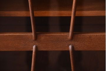 レトロ家具　昭和レトロ　前面ナラ材!おしゃれなアンティーク本箱