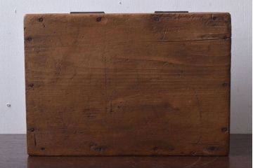 アンティーク家具　古民具・骨董　大正〜昭和　小ぶりなアンティーク木箱