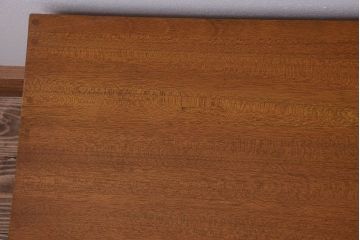 アンティーク家具　和製アンティーク　古い木製の2杯引き出し付き文机(2)