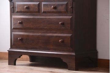 中古　松本民芸家具　高島屋記念モデル　M型ビューロー(ライティングビューロー)(定価約30万円)