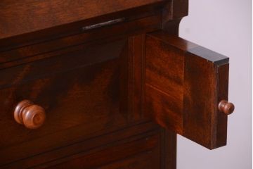 中古　松本民芸家具　高島屋記念モデル　M型ビューロー(ライティングビューロー)(定価約30万円)