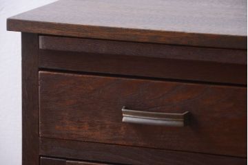 レトロ家具　昭和レトロ　小さなサイドテーブル(サイドキャビネット)
