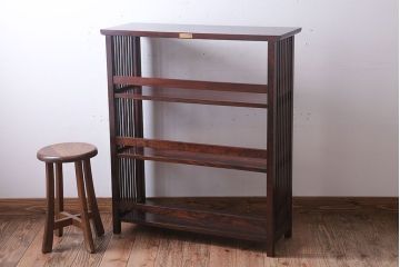 中古　松本民芸家具　シンプルでオシャレな本棚(2)
