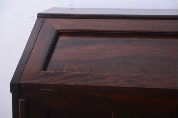 中古　松本民芸家具　#66　高山式ビューロー(ライティングビューロー)(1)