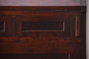 中古　松本民芸家具　#66　高山式ビューロー(ライティングビューロー)(1)