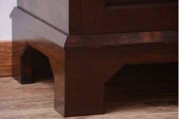 中古　松本民芸家具　#66　高山式ビューロー(ライティングビューロー)(1)