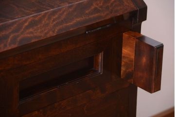 中古　松本民芸家具　#66　高山式ビューロー(ライティングビューロー)(1)