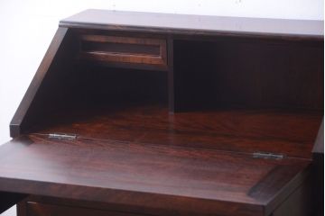 中古　松本民芸家具　#66　高山式ビューロー(ライティングビューロー)(1)