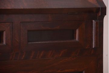 中古　松本民芸家具　#66　高山式ビューロー(ライティングビューロー)(2)
