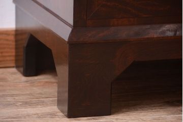 中古　松本民芸家具　#66　高山式ビューロー(ライティングビューロー)(2)