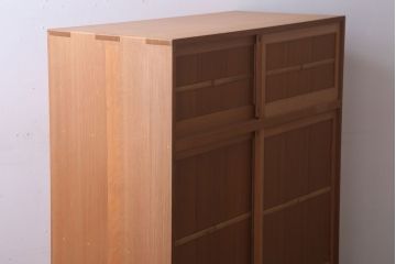 中古　杉総無垢材　茶道具　置水屋(茶水屋)