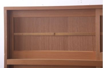 中古　杉総無垢材　茶道具　置水屋(茶水屋)