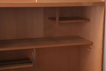 中古　杉総無垢材　茶道具　置水屋(茶水屋)