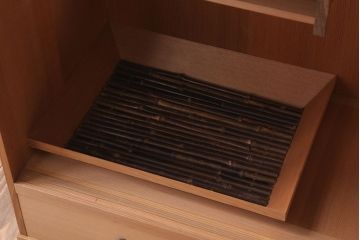 中古　杉総無垢材　茶道具　置水屋(茶水屋)