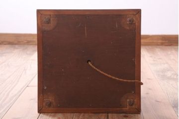 イギリスビンテージ　高級品!象嵌と彫刻が美しいフロアスタンドライト(照明)