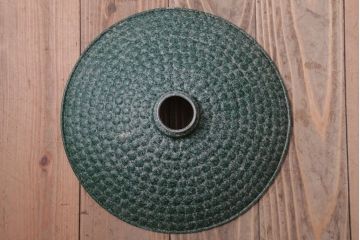 和製アンティーク　古いアルミシェードの天井照明(ペンダントライト)(2)