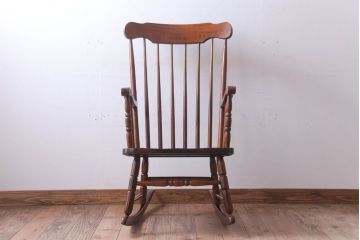 中古　飛騨の家具　ヒダ・ダイネット　ロッキングチェア