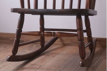 中古　飛騨の家具　ヒダ・ダイネット　ロッキングチェア