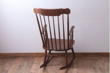 中古　飛騨の家具　ヒダ・ダイネット　ロッキングチェア