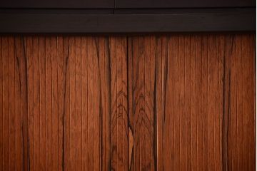 ヴィンテージ家具　北欧ビンテージ　ローズウッド材!特大収納棚(カップボード・食器棚)