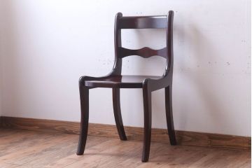 中古　民芸家具　モダンなダイニングチェア