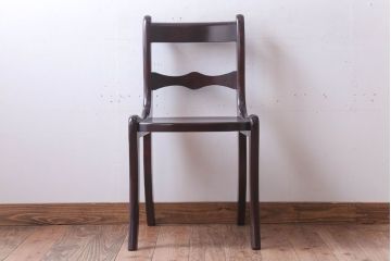 中古　民芸家具　モダンなダイニングチェア