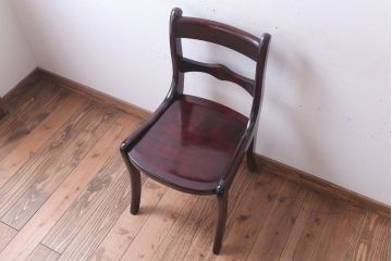 中古　民芸家具　モダンなダイニングチェア
