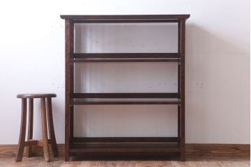 中古　松本民芸家具　シンプルでオシャレな本棚(1)