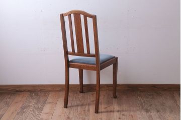 アンティーク家具　イギリスアンティーク　オーク材!シンプルなチェア