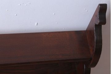 中古　特注品　松本民芸家具　吊棚(飾り棚)