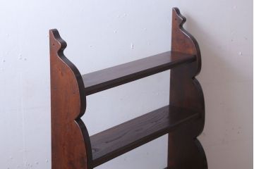 中古　特注品　松本民芸家具　吊棚(飾り棚)