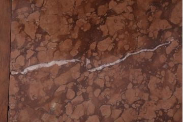 アンティーク家具　フランスアンティーク　ウォールナット材の優雅なサイドテーブル(花台)